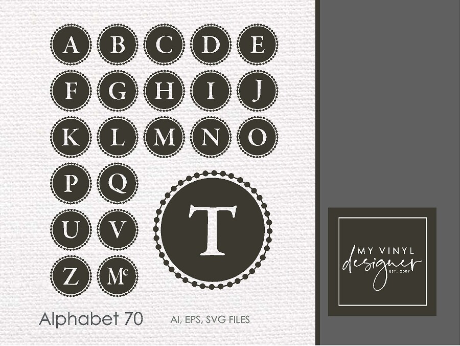 Alphabet 70