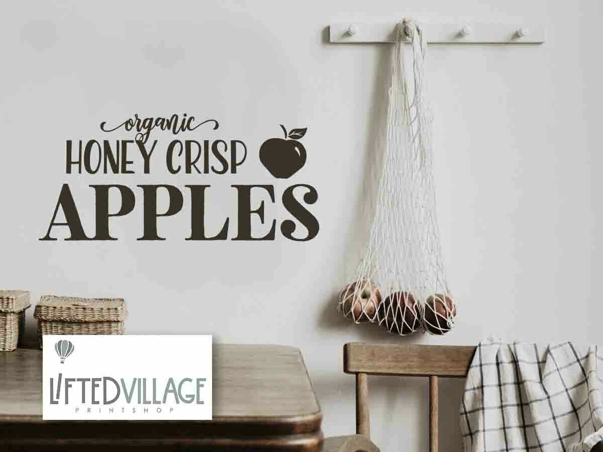 Vinyl - Honey crisp apples