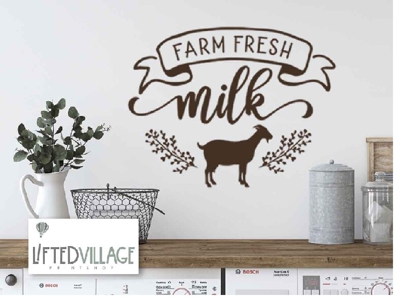 Vinyl - Farm fresh milk (w/ goat)