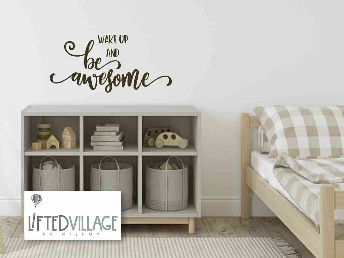 Vinyl - Wake up and be awesome