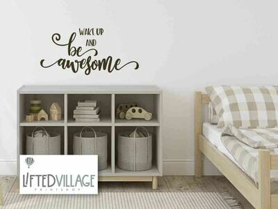 Vinyl - Wake up and be awesome
