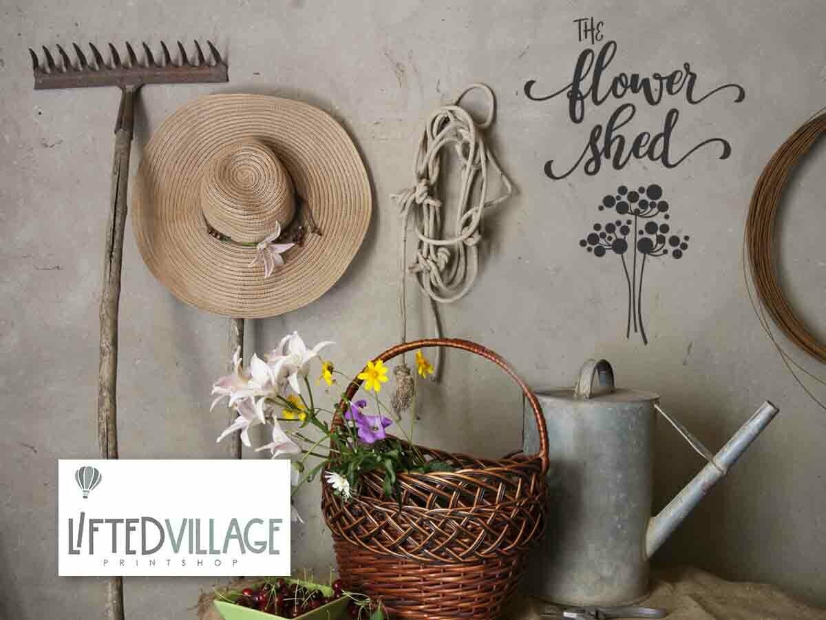 Vinyl - The flower shed