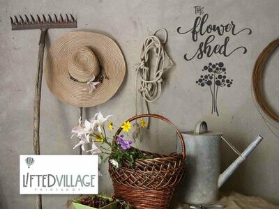 Vinyl - The flower shed