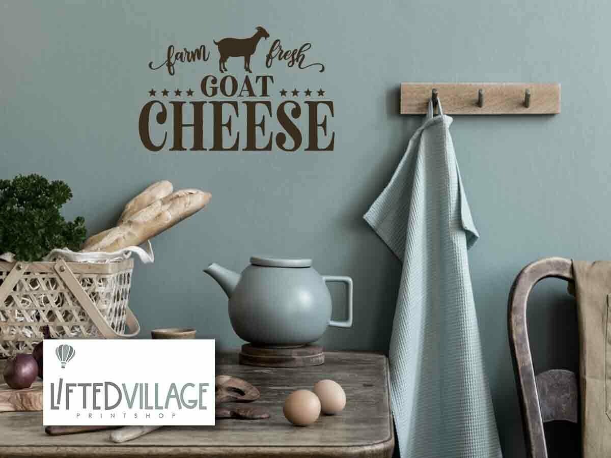 Vinyl - Farm fresh goat cheese