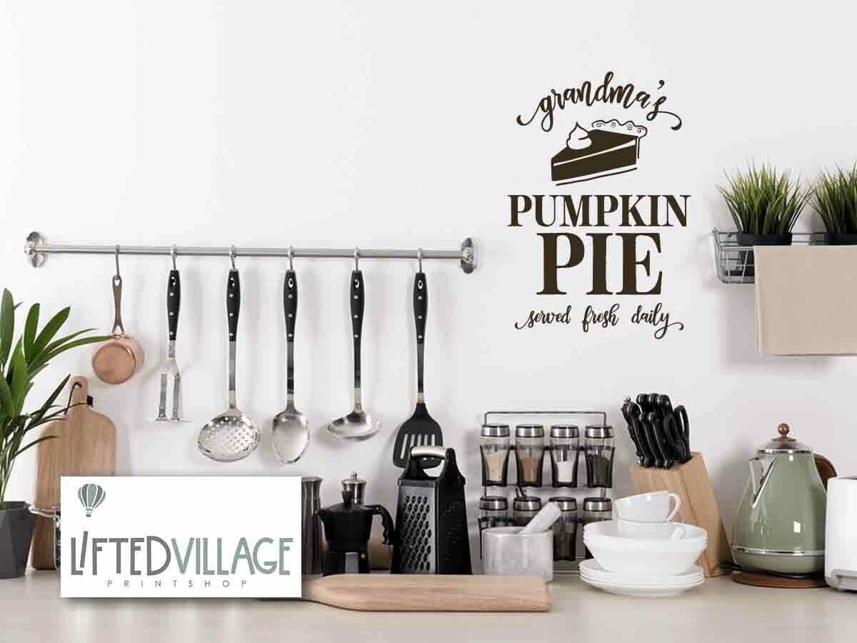 Vinyl - Grandma&#39;s pumpkin pie