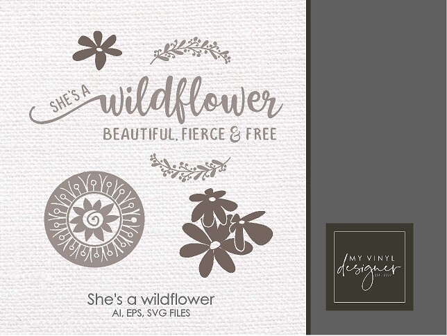 Free Free 103 She&#039;s A Wildflower Svg SVG PNG EPS DXF File