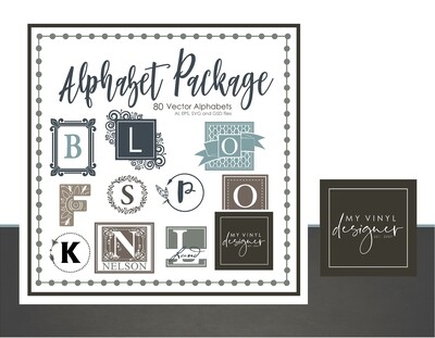 The Ultimate Alphabet Package