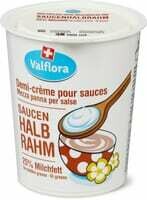 Valflora demicrème pour sauces 180ml