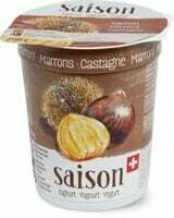 Yogourt de saison Marrons 200g