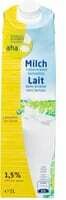 Lait demi-écrémé exempt lactose aha! 1l