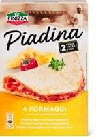 Finizza piadina 4 formaggi 280g