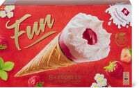 Fun cornet Fraise 8 x 145ml