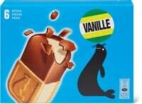 Otarie vanille Glace sandwich 6 x 85ml