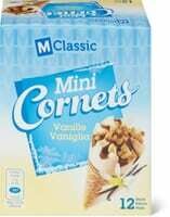 M-Classic mini Cornet vanille 12 x 28ml