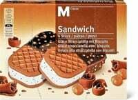 M-Classic sandwich glace 6 x 85ml
