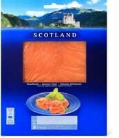Saumon fumé d&#39;ecosse 100g