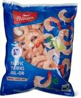 Pelican ASC pacific Prawns tail-on cuit. 800g