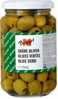 M-Budget olives Vertes dénoyautées 170g