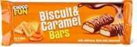 ChocoFun Biscuit&caramel bars 210g