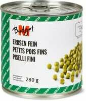 M-Budget Petits pois fins 280g