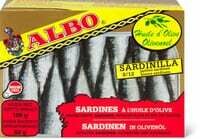 Albo Sardinillas à l&#39;huile d&#39;olive 82g