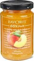Favorit confiture Pêches 65% fruits  330g