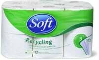 Soft Papier hygiénique Recycling 12 Pce