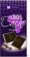 M-Classic 80% cacao Uganda 100g