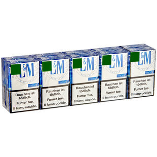 L&amp;M Blue Label (cartouche ou paquet)