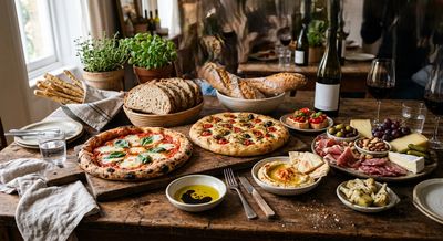 PIZZAS, PAINS &amp; APEROS