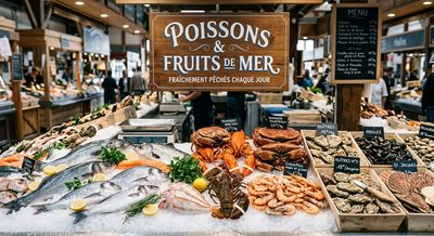 POISSONS &amp; FRUITS DE MER