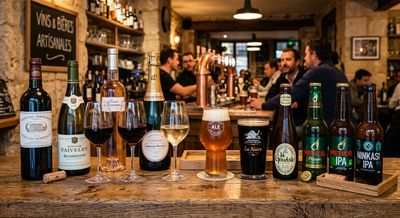 VINS, BIERES &amp; SPIRITEUX