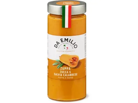 Da Emilio · Soupe · Potiron et sauge de Calabre 570g