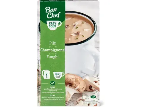 Bon Chef Easy soup · Velouté de champignons · végétarien 80g