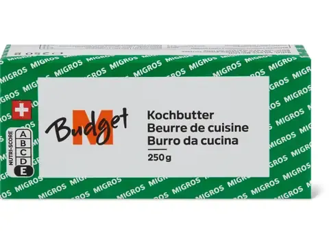 M-Budget · Beurre de cuisine 250g