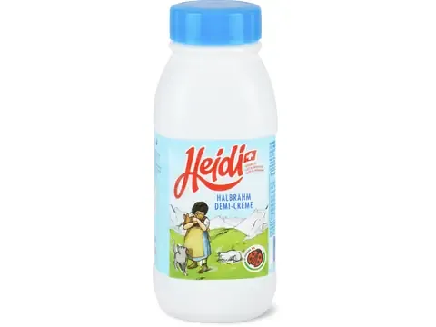 Heidi · Demi-crème · IP-SUISSE, 25% de gras, pasteurisé 500ml