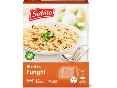 Subito Risotto · Funghi · végétarien 250g