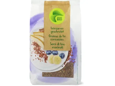 Graines de lin · Bio, concassées 400g