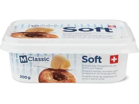 M-Classic · Beurre · Barquette 200g