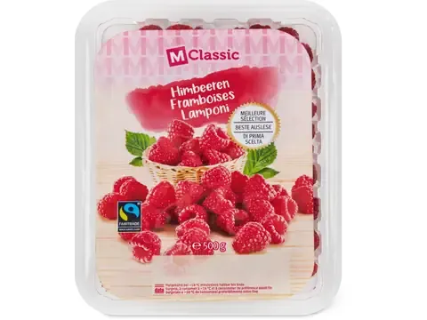 M-Classic · Framboises 500g