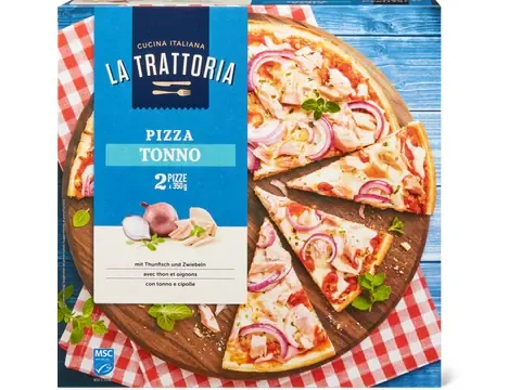 La Trattoria · Pizzas · Tonno 2x350g