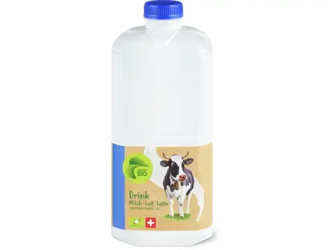 Lait M-Drink · Bio, 2.6% de gras, homogénéisé 1.75l