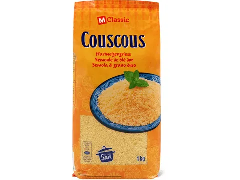 M-Classic · Couscous · Semoule de blé dur 1kg
