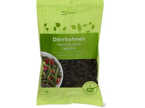 M-Classic · Haricots verts · séchés 100g