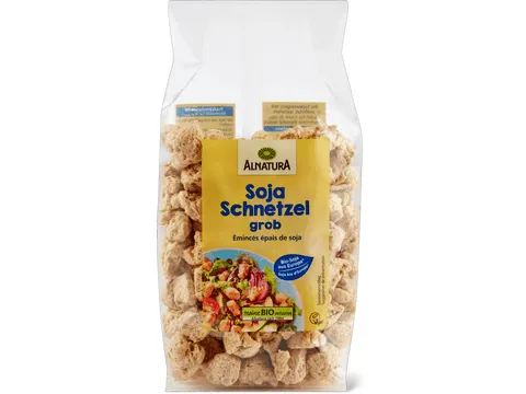 Alnatura · Émincés de soja · Bio, épais, végétalien 150g