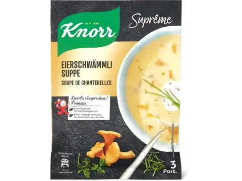 Knorr Suprême · Soupe de chanterelles 84g