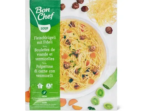Bon Chef · Boulettes de viande et vermicelles 74g