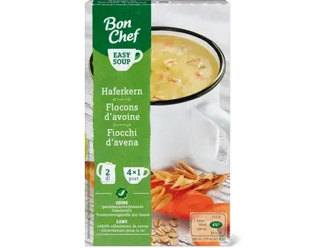 Bon Chef Easy soup · Flocons d’avoine · végétarien 96g