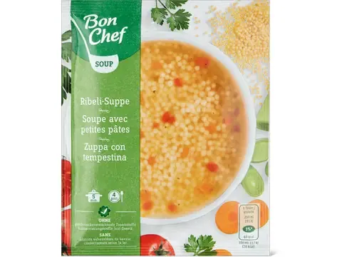 Bon Chef · Soupe avec petites pâtes · végétalien 80g