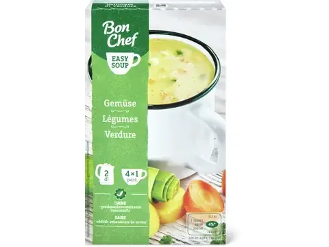 Bon Chef Easy soup · Crème de légumes · végétarien 80g